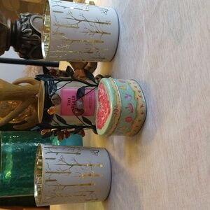 5pc Candle Bundle 💗Holder's +NWT Candles💗